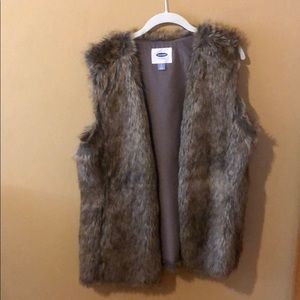 Old Navy Faux Fur Vest